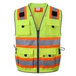 High Visibility Reflective Safety Vest for Men