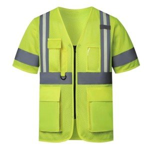 High Visibility Reflective Mesh Safety Vest