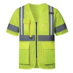 High Visibility Reflective Mesh Safety Vest