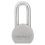 Brinks 64mm Solid Steel Keyed Padlock