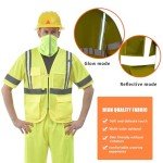 High Visibility Reflective Mesh Safety Vest