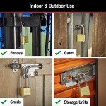 Customizable Outdoor Brass Combination Lock 175DLH