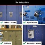 Master Lock 1500T Combination Padlock - 2 Pack