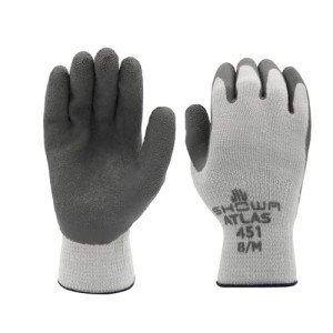 Atlas 451XL Natural Rubber Insulated Work Gloves