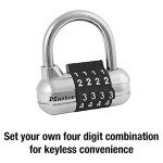 Custom Code Padlock for Gym Lockers and Security