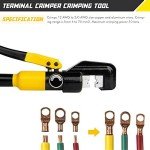 Hydraulic Crimper Tool Set for Cable Railing