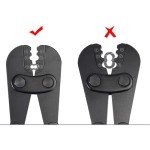 Wire Rope Crimping Tool with Aluminum Sleeves & Thimbles