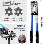 Sanuke Battery Cable Crimping Tool Kit with Connectors