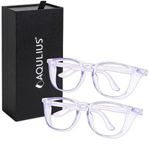 Stylish Anti-Fog Safety Glasses - 2 Pack