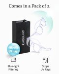 Stylish Anti-Fog Safety Glasses - 2 Pack