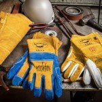 Caiman Premium Cowhide Welding Gloves with Lining