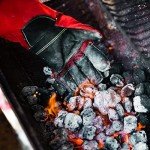Heat-Resistant Leather Welding Gloves - 16 Inch