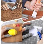 Cut Resistant Finger Cots - 16 Reusable Protectors