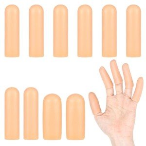 Silicone Finger Cots - 10 Pack Thumb Protectors