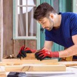 Kezers Nitrile Coated Safety Work Gloves - 12 Pairs