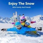 Warm Waterproof Ski Gloves for Men, Women, & Kids