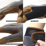 Leather Work Gloves for Men and Women