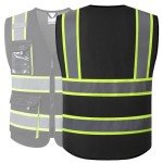 Hi Vis Reflective Safety Vests with Pockets