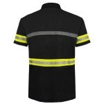 High-Visibility Reflective Polo Shirt for Men