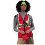 Women's Hi-Vis Red EMS Safety Vest