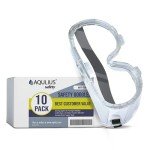 10 Pack Safety Goggles - ANSI Z87+ Certified