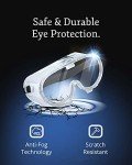 10 Pack Safety Goggles - ANSI Z87+ Certified