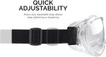 Neiko Pro Clear Safety Goggles for Labs & Outdoors