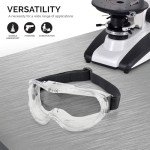 Neiko Pro Clear Safety Goggles for Labs & Outdoors