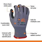 WOLF Ultra-Thin Nitrile Grip Gloves - XL Size