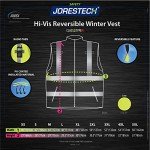 High Visibility Reversible Insulated Safety Vest - XL