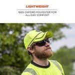 High Visibility Reflective Lime Hats for Men (2-Pack)