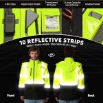 High Visibility Softshell Safety Jacket for Men