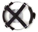 Blue Hard Hat with 4-Point Ratchet Suspension