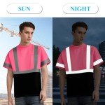 Hi-Vis Class 3 Breathable Short Sleeve Safety Shirt