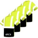 Hi Vis Class 3 Reflective Short Sleeve Shirt 2XL