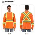 High Visibility Class 3 Long Sleeve Safety Shirt