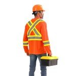 High Visibility Class 3 Long Sleeve Safety Shirt