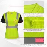 Women's Hi-Vis Safety Shirts for Work & Play