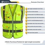 High Visibility Reflective Safety Vest - X-Large
