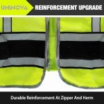 High Visibility Reflective Safety Vest for Adults