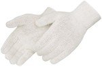 Cotton/Polyester Knit Gloves with Elastic Wrist (12 Pack)