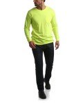 High Visibility Long Sleeve Safety Shirts - 4 Pack