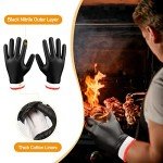 200 Pcs Disposable BBQ Nitrile Gloves Set