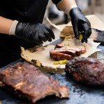 BBQ Gloves Set with Cotton Liners & Nitrile