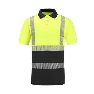 High Visibility Reflective Polo Shirt - ANSI Class 2