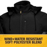 DEWALT Women's Heated Jacket Kit, Black, Small