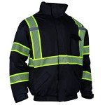 Men's Hi-Vis Reflective Winter Safety Jacket