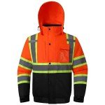 High Visibility Waterproof Jacket for Men and Women