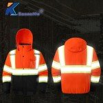 High Visibility Waterproof Jacket for Men and Women