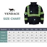 Men's Hi-Vis Reflective Winter Safety Jacket